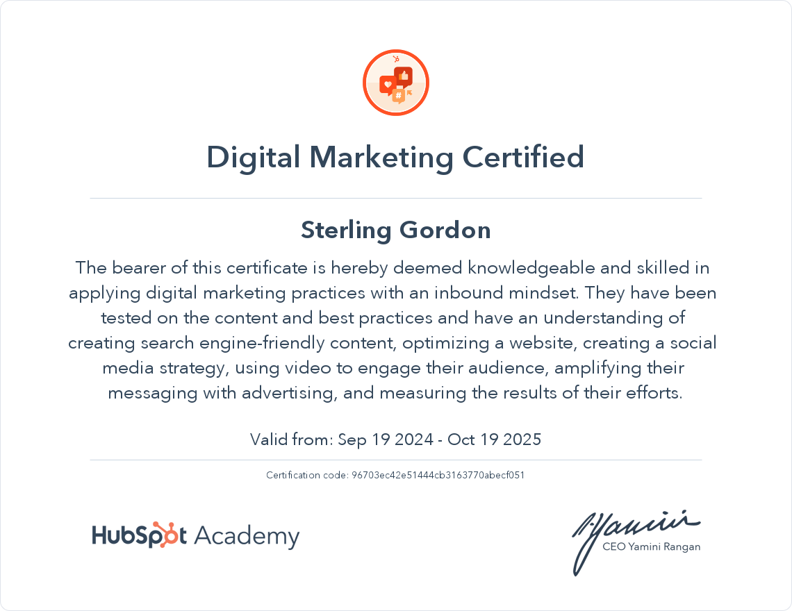 Hubspot Digital Marketing